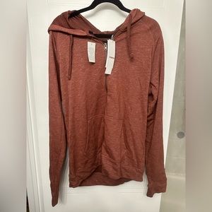 Red Hudson Zip Up Hoodie NWT